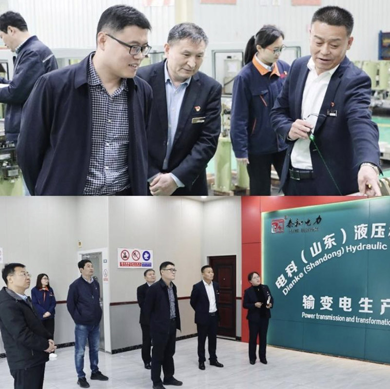Hand in hand, win-win cooperation--Warmly welcome the leadership of Pinggao Weihai to visit Taihe Electric Power