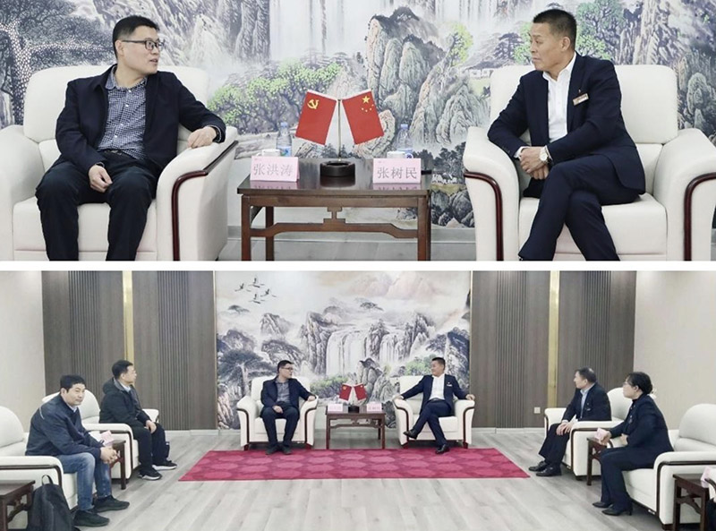 Hand in hand, win-win cooperation--Warmly welcome the leadership of Pinggao Weihai to visit Taihe Electric Power