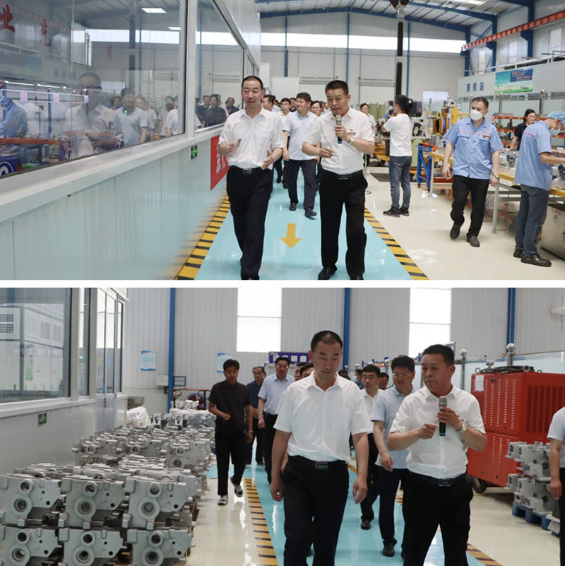 Leaders of Taishan District visit Taihe