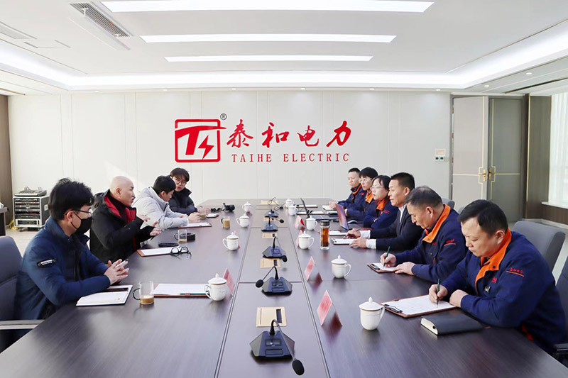 اجتماع تبادلي بين شركة كوريا ديلون للطاقة المحدودة وشركة تايهي للطاقة Korea Dillon Power Co., Ltd. and Taihe Power Project Exchange Meeting